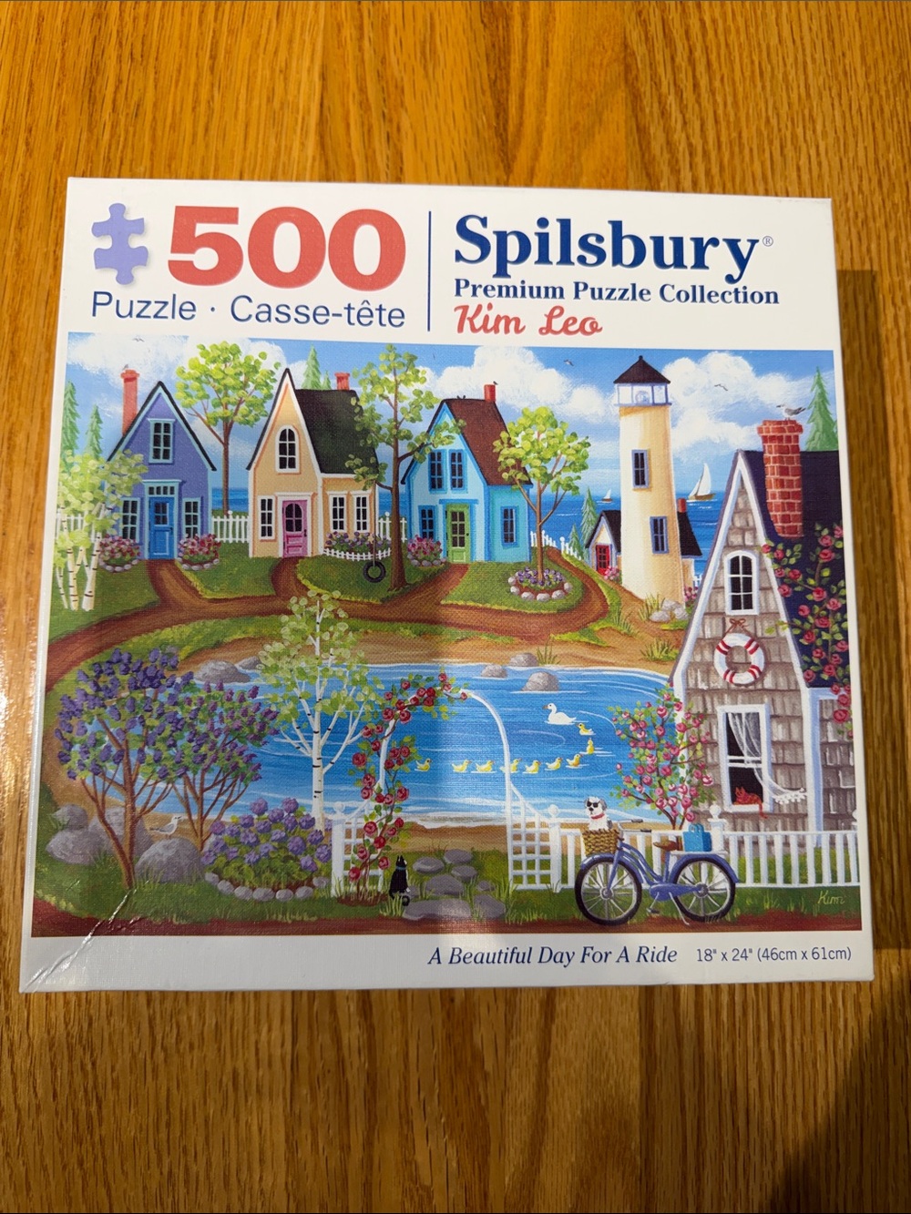 Spilsbury Premium Puzzle "A Beautiful Day for a Ride" 500 Piece Puzzle